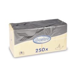 Gastro 24X24 2 rétegű 250 darabos pezsgő szalvéta.