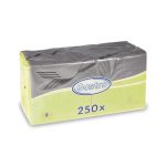 Gastro 24X24 2 rétegű 250 darabos UV zöld szalvéta.